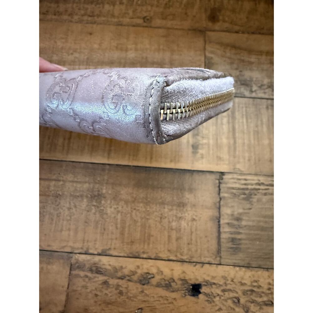 GUCCI Guccissima Princy Zip Around Long Wallet - Picture 7 of 12
